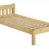 Erst-Holz® Kurzes Einzelbett 90x190 Kiefer Massiv Mit Rost -Mytoys Home Store 26390549 01