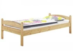 Erst-Holz® Jugendbett Kiefer Massiv 90x200 Mit Rost Und Matratze -Mytoys Home Store 26390556 03