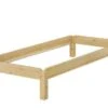 Erst-Holz® Holzbett Kiefer Massiv 80x190 Ohne Zubehör 2 Erst-Holz® Holzbett Kiefer Massiv 80x190 Ohne Zubehör -Mytoys Home Store 26390576 01