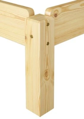 Erst-Holz® Holzbett Kiefer Massiv 80x190 Ohne Zubehör 5 Erst-Holz® Holzbett Kiefer Massiv 80x190 Ohne Zubehör – Bild 3