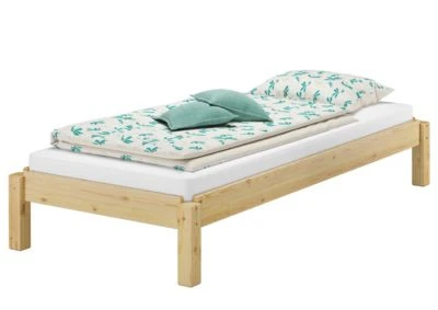 Erst-Holz® Holzbett Kiefer Massiv 80x190 Ohne Zubehör 6 Erst-Holz® Holzbett Kiefer Massiv 80x190 Ohne Zubehör – Bild 4
