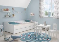 Erst-Holz® Set: Sofabett Weiß Aus Kiefer, Rost, Matratze 90x200 -Mytoys Home Store 26390603 05