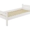 Erst-Holz® Weißes Holzbett 90x200 Mit Rost -Mytoys Home Store 26390611 01