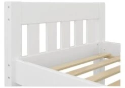 Erst-Holz® Holzbett Kiefer Weiß 100x200 Mit Rost Und Matratze -Mytoys Home Store 26390625 06