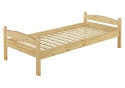 Erst-Holz® Einzelbett Massivholz Kiefer 80x200 Mit Rost Und Matratze -Mytoys Home Store 26390643 04