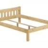 Erst-Holz® Breites Bettgestell Aus Kiefer Massivholz 160x200