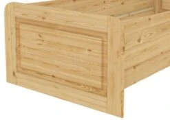Erst-Holz® Einzelbett 90x200 Kiefer Massiv Mit Federleisten -Mytoys Home Store 26390660 06