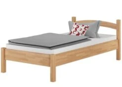 Erst-Holz® Einzelbett Massivholz Buche 100x200 Mit Rost -Mytoys Home Store 26390662 02