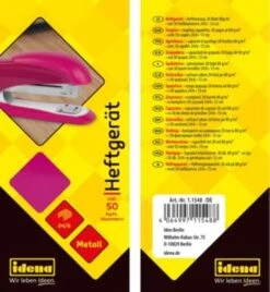 Idena Heftgerät, Pink -Mytoys Home Store 26452230 05