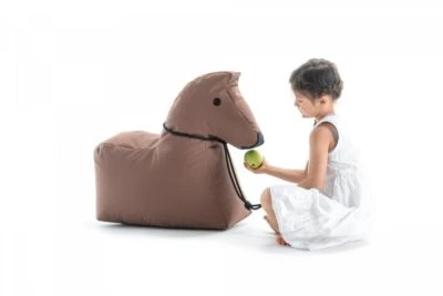 SITTING BULL Sitzsack HAPPY ZOO PFERD BEAUTY Sitzkissen Braun 4 SITTING BULL Sitzsack HAPPY ZOO PFERD BEAUTY Sitzkissen Braun – Bild 2