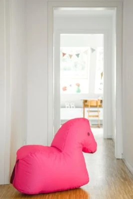 SITTING BULL Sitzsack HAPPY ZOO PFERD BEAUTY Sitzkissen Pink 4 SITTING BULL Sitzsack HAPPY ZOO PFERD BEAUTY Sitzkissen Pink – Bild 2