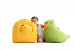 SITTING BULL Sitzsack HAPPY ZOO VOGEL YUKI Sitzkissen Grün -Mytoys Home Store 26597838 05