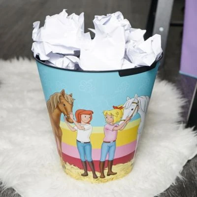 Geda Labels Papierkorb Bibi Und Tina 10L Papierkörbe 4 Geda Labels Papierkorb Bibi Und Tina 10L Papierkörbe – Bild 2