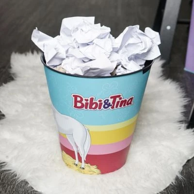 Geda Labels Papierkorb Bibi Und Tina 10L Papierkörbe 5 Geda Labels Papierkorb Bibi Und Tina 10L Papierkörbe – Bild 3