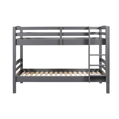 HTI-Living Etagenbett Lavius Massivholz Dunkelgrau 4 HTI-Living Etagenbett Lavius Massivholz Dunkelgrau – Bild 2