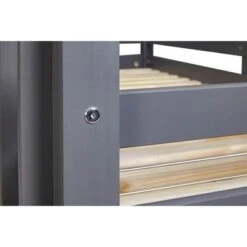 HTI-Living Etagenbett Lavius Massivholz Dunkelgrau 11 HTI-Living Etagenbett Lavius Massivholz Dunkelgrau -Mytoys Home Store 26836376 04