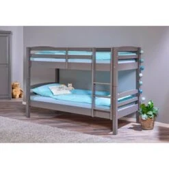 HTI-Living Etagenbett Lavius Massivholz Dunkelgrau 13 HTI-Living Etagenbett Lavius Massivholz Dunkelgrau -Mytoys Home Store 26836376 06