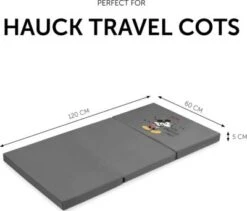 Hauck Reisebettmatratze Sleeper Mickey Mouse, Grey, 120 X 60 Cm -Mytoys Home Store 27013577 05
