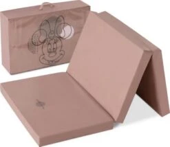 Hauck Reisebettmatratze Sleeper Minnie Mouse, Rose, 120 X 60 Cm