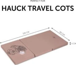 Hauck Reisebettmatratze Sleeper Minnie Mouse, Rose, 120 X 60 Cm -Mytoys Home Store 27013578 05