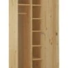 Erst-Holz® Holzschrank Kiefer Massiv Spindschrank 60x180 Cm 1 Erst-Holz® Holzschrank Kiefer Massiv Spindschrank 60x180 Cm -Mytoys Home Store 27038121 01