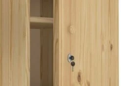 Erst-Holz® Holzschrank Kiefer Massiv Spind Mit Fächer -Mytoys Home Store 27038135 04