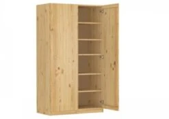 Erst-Holz® Holzschrank Kiefer Massiv Spind Mit Fächer -Mytoys Home Store 27038135 06