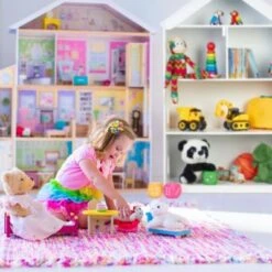 Relaxdays Hohes Kinderregal In Hausform 10 Relaxdays Hohes Kinderregal In Hausform -Mytoys Home Store 27043626 03