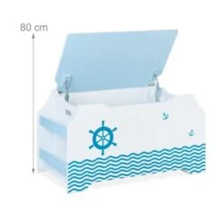 Relaxdays Spielzeugtruhe Mit Bücherfächern -Mytoys Home Store 27043688 05