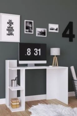 VCM Holz Schreibtisch Computertisch Arbeitstisch Bürotisch Ablage Sinkas 9 VCM Holz Schreibtisch Computertisch Arbeitstisch Bürotisch Ablage Sinkas -Mytoys Home Store 27209567 03