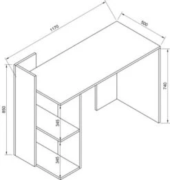 VCM Holz Schreibtisch Computertisch Arbeitstisch Bürotisch Ablage Sinkas 11 VCM Holz Schreibtisch Computertisch Arbeitstisch Bürotisch Ablage Sinkas -Mytoys Home Store 27209567 05