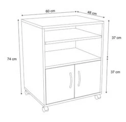 VCM Rollcontainer Beistellcontainer Bürocontainer Rollen Tastaturauszug Milasi -Mytoys Home Store 27209590 04