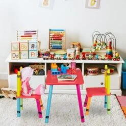 Relaxdays 3-teilige Kindersitzgruppe Bunt -Mytoys Home Store 27263214 06