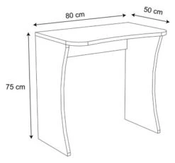 VCM Holz Schreibtisch Computertisch Arbeitstisch Bürotisch Büro Ablagefach Dilus L -Mytoys Home Store 27299286 04