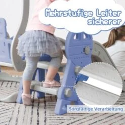 Merax Rutsche 3 In 1 Kinderrutsche Spielplatz Mit Schaukeln, Basketballkorb -Mytoys Home Store 27306887 03