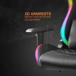 Deltaco Gaming Stuhl GAM-080 RGB Beleuchtung Kunstleder Nackenkissen -Mytoys Home Store 27330235 05