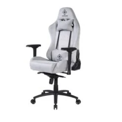 Deltaco DC440 Gaming-Stuhl Wildleder Ergonomisch 5-Punkt Hohe Rückenlehne