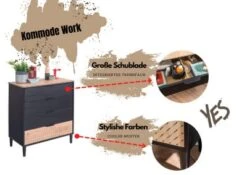 Cilek Kommode Work Mit Aufdruck Schubladen Trennfach Jugendzimmer -Mytoys Home Store 27412283 04