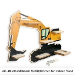 Kreative Feder Regal Für Die Musikbox "Bagger" Passend Für Toniebox Und Tonies -Mytoys Home Store 27412755 02