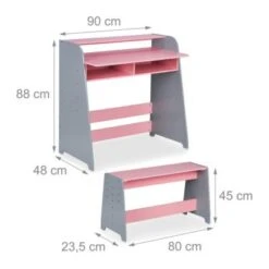 Relaxdays Kindertisch Höhenverstellbar -Mytoys Home Store 27418319 03