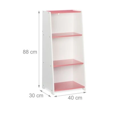 Relaxdays Kinderregal Mit 3 Fächern 6 Relaxdays Kinderregal Mit 3 Fächern – Bild 4