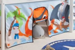 TICAA Hochbett "Pirat Luan" Inkl. Zubehör Kiefer Weiß 11 TICAA Hochbett "Pirat Luan" Inkl. Zubehör Kiefer Weiß -Mytoys Home Store 27421786 04