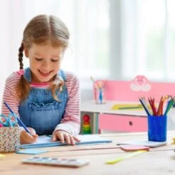 Relaxdays Kinder Schreibtisch Und Stuhl Schwan -Mytoys Home Store 27455922 03