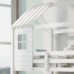 Merax Etagenbett 90x200 Cm Mit Ecktreppe Und Rausfallschutz Inkl. Zwei Liegeflächen 12 Merax Etagenbett 90x200 Cm Mit Ecktreppe Und Rausfallschutz Inkl. Zwei Liegeflächen -Mytoys Home Store 27474198 05