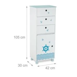 Relaxdays Kommode Kinder 3 Schubladen -Mytoys Home Store 27717181 04