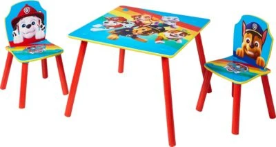 Moose Paw Patrol Kids Table And 2 Chairs Set 3 Moose Paw Patrol Kids Table And 2 Chairs Set
