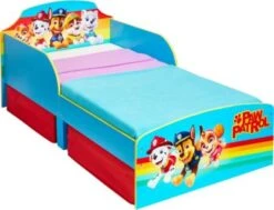 Moose Paw Patrol Kinderbett Inkl. Stauraum, 140 X 70 Cm