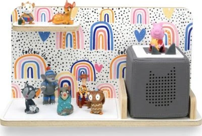 Stadtecken Regal Für Musikbox After The Rain, Klein - Geeignet Für Toniebox 3 Stadtecken Regal Für Musikbox After The Rain, Klein - Geeignet Für Toniebox