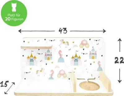 Stadtecken Regal Für Musikbox Little Princess, Klein - Geeignet Für Toniebox 8 Stadtecken Regal Für Musikbox Little Princess, Klein - Geeignet Für Toniebox – Bild 6