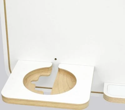 Stadtecken Regal Für Musikbox Buchstabe O - Geeignet Für Toniebox 6 Stadtecken Regal Für Musikbox Buchstabe O - Geeignet Für Toniebox – Bild 4